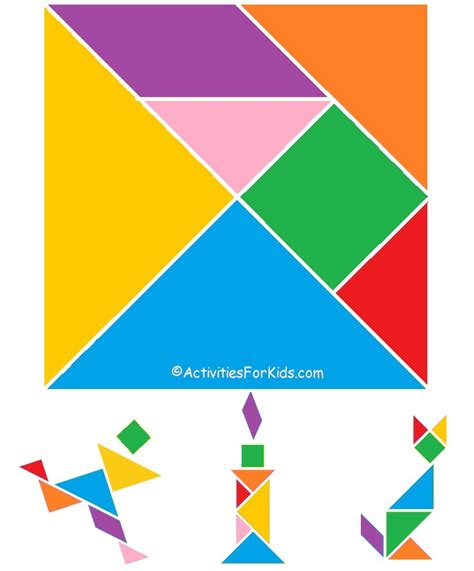 Free Printable Tangram Pieces