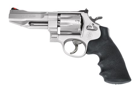 Smith & Wesson 627 Pro Revolver, 357 Magnum, 4 in, Black Syn Grip, Matte Stainless Finish, 8 Rd ...