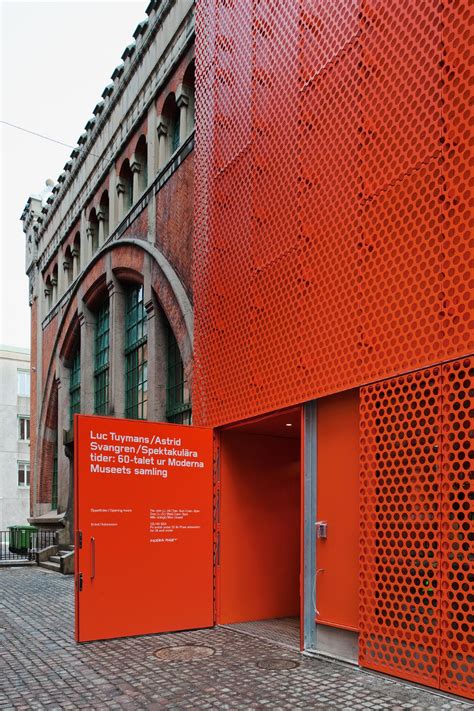 Moderna Museet – Stockholm Design Lab | Warehouse design, Facade design, Facade architecture