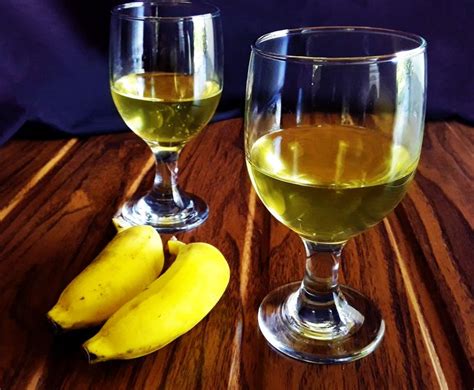 Banana Wine (Vegan + Gluten Free) - Kitchen Archives