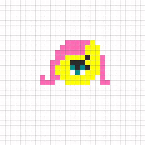 Cute Fluttershy Perler Bead Pattern Bead Sprites Characters Fuse | The Best Porn Website