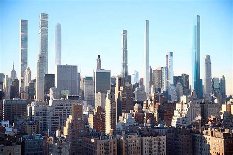 New York park lane 2024 #nyc #likeforfollow #newyork #render #usa #towers #future #nyc # ...