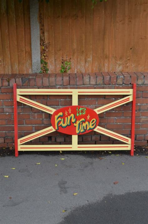 Vintage Fairground Sign - Etsy