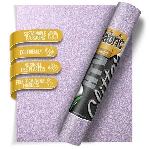 GM Pastel Lavender Glitter HTV - GM Crafts