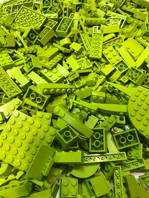 1/2 Pound Clean Lime Green LEGO® Bulk Lot of Blocks Parts & - Etsy