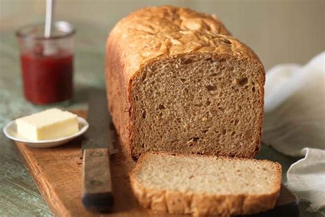 whole wheat flour bread machine recipe