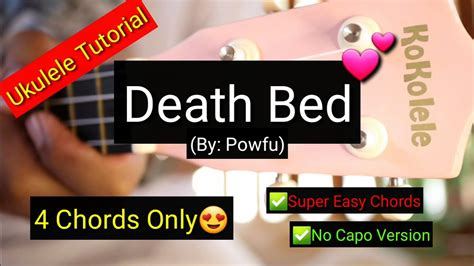 Death Bed - Powfu | Chords - Chordify