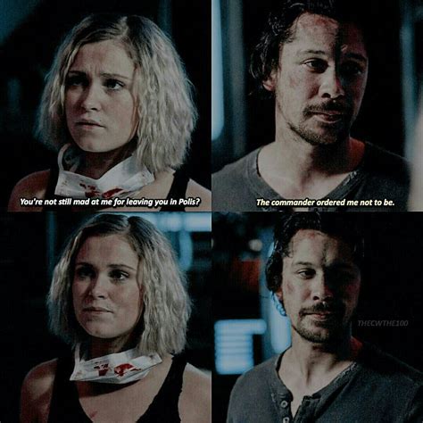 The 100 Bellamy Blake and the Heart Eyes are at it again. 😍😍 | The 100 ...