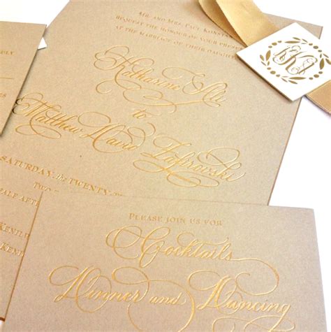 Calligraphy Wedding Invitations | Nico and Lala