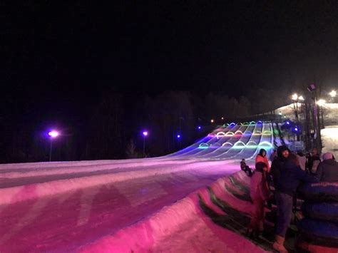 Glow tubing night at Snow Trails - Lewis Center Mom