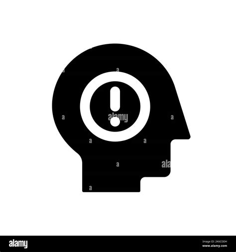 Mental health issues black glyph ui icon Stock Vector Image & Art - Alamy