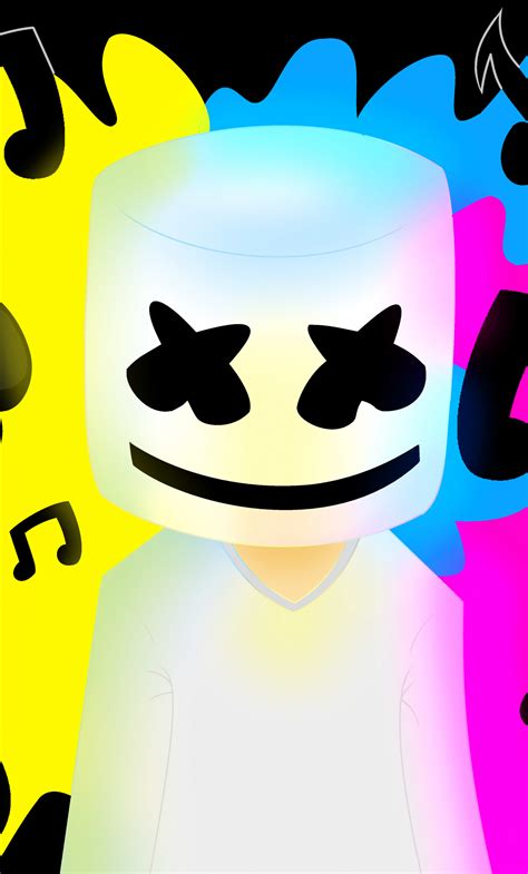 Download 1280x2120 wallpaper marshmello, music, colorful, iphone 6 plus ...