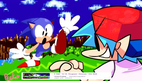 peak (FNF V.S Super Sonic 16 Bit) fanart by IgwanaSuchus on Newgrounds