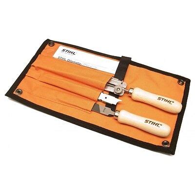 Stihl Chainsaw Sharpening / Filing Kit for 3/8 chain 5.2mm file. 5605 007 1029 | eBay