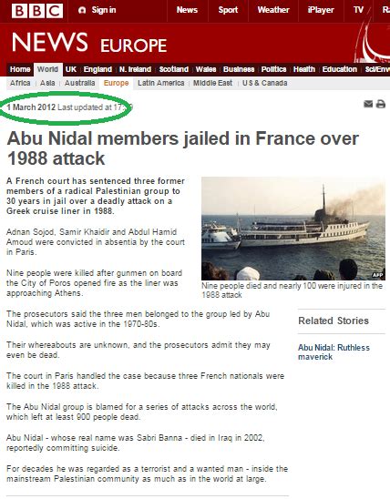 BBC News recycles three year old factual failures in Abu Nidal report ...