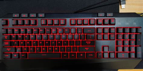 Asus Red Backlit Keyboard V2, Asus, Keyboard, Gaming, New, Computers ...