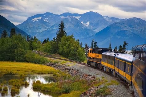 Along Turnagain Arm | Scenic train rides, Alaska travel, Alaska railroad