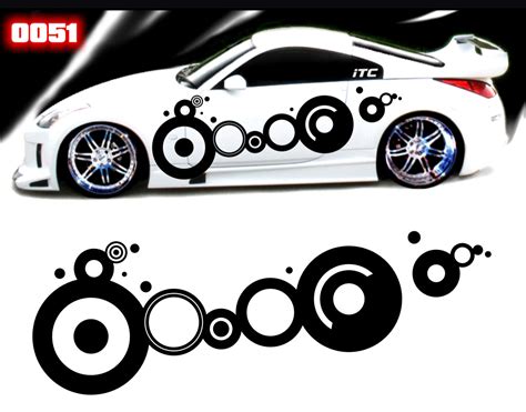 Circular Style 51 Vinyl Vehicle Graphic Kit