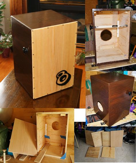 Homemade Cajon (Box Drum) ... I made this cajon just out of plywood. I ...