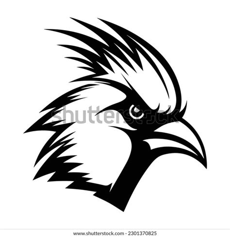 Cardinal Head Mascot Vector Logo Stock Vector (Royalty Free) 2301370825 | Shutterstock