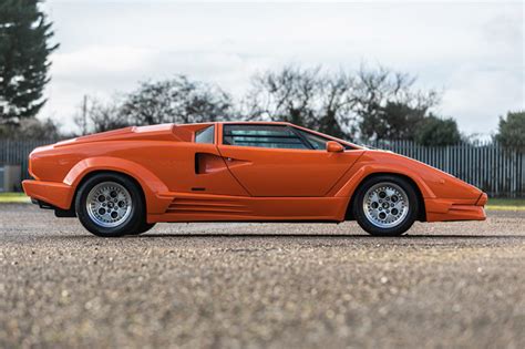 25TH Anniversary Lamborghini Countach Featured in Race Retro Auction