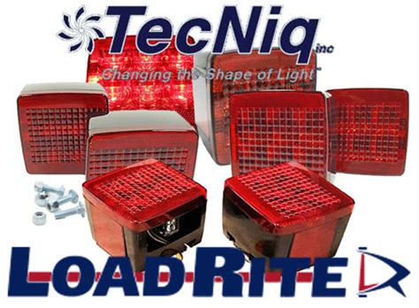 SQUARE TAILLIGHT - TECNIQ™ - LED | Load Rite Trailers