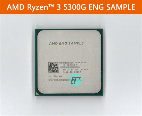 AMD Cezanne Ryzen 3 5300G ES listed on eBay with decent performance ...