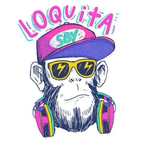 Massivo Records Loquita Sticker by Carbon Fiber Music for iOS & Android | GIPHY