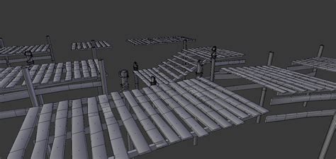 3D model Modular Dock system VR / AR / low-poly | CGTrader