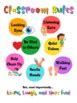 Preschool Classroom Rules Printable Visual Poster, Sizes 18X24 | TPT