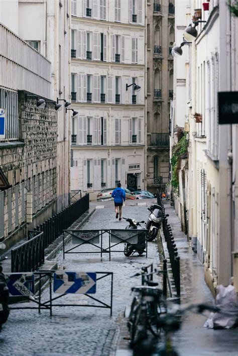 Streets of Paris in the Rain Editorial Image - Image of architecture ...