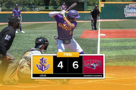 Pilots Fall to MidAmerica Nazarene in First Game of NAIA Opening Round - Louisiana State ...