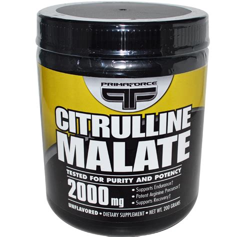 The Athletic Benefits of L-Citrulline Malate