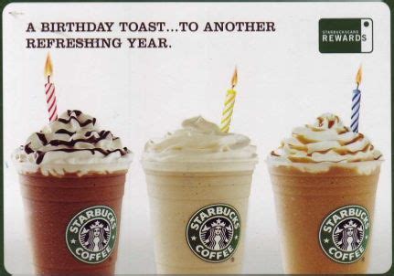 Starbucks: Sign up for Rewards Program to get a little extra birthday ...