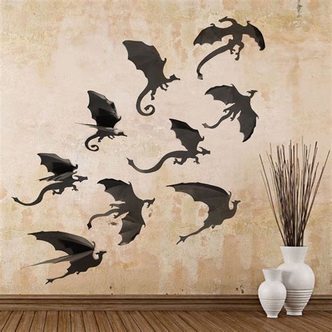 20 Collection of Dragon Wall Art