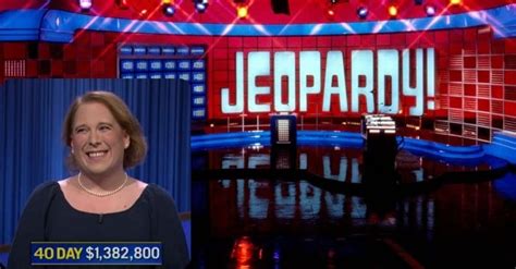 Amy Schneider's Winning 'Jeopardy!' Streak Finally Ends At 40 Wins