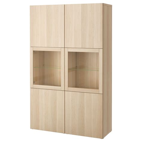 BESTÅ storage combination w/glass doors - IKEA