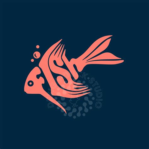 Fish Typography Word Art SVG, Fish Shape Design, Fish Art - Etsy
