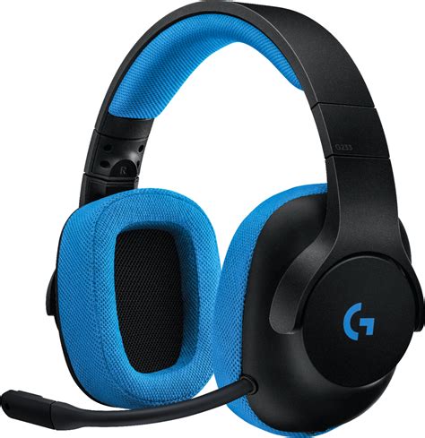 Logitech G233 Prodigy Wired Gaming Headset for PC, PS4, Xbox One Blue ...