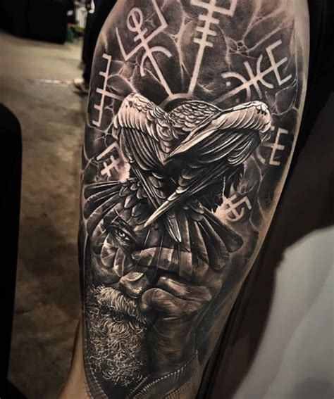 60 Tatuajes de Odin y su significado