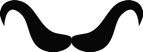 Download Free Transparent Background Mustaches Clip Art Black ...