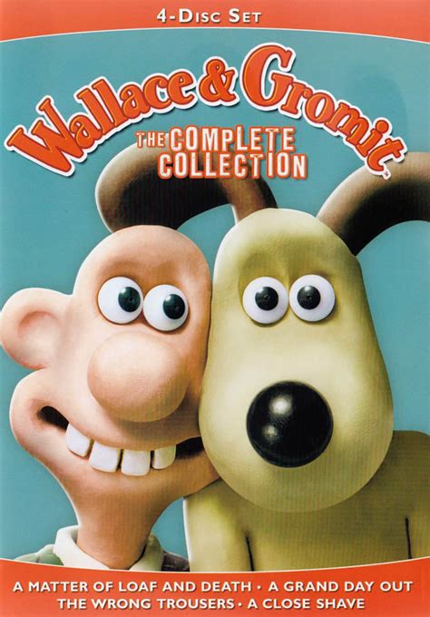 Wallace and Gromit (The Complete Collection) (4-Disc Set) (Alliance) on DVD Movie