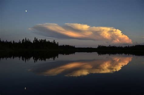 [1232 x 816][OC]Thunderhead Over the Attawapiskat River in Northern ...