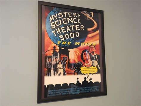 Got my MST3K Movie Poster Framed and Mounted : MST3K