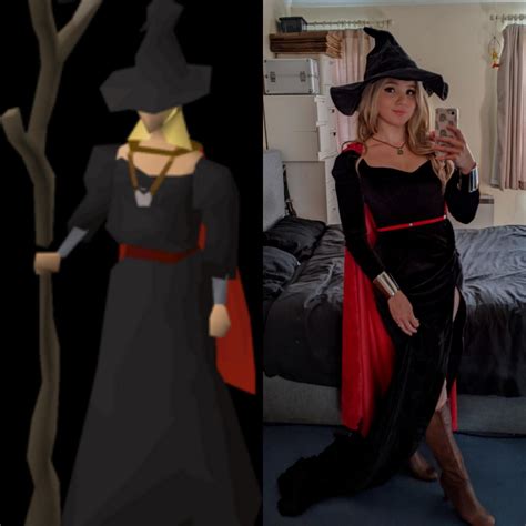 my slayer master krystillia costume! : r/2007scape