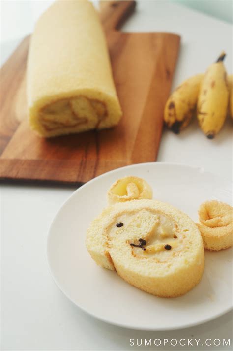 Tokyo Banana Roll Cake Recipe - Sumopocky | Custom Bakes