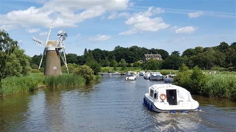 Boating on the Norfolk Broads with Herbert Woods