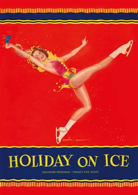 P. Conan private collection HOLIDAY ON ICE | Famous artists, Vintage ice skating, Ice skating images