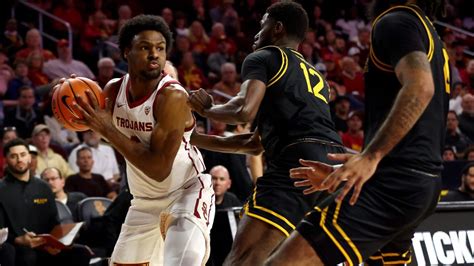 Bronny James Makes Long-Awaited USC Basketball Debut