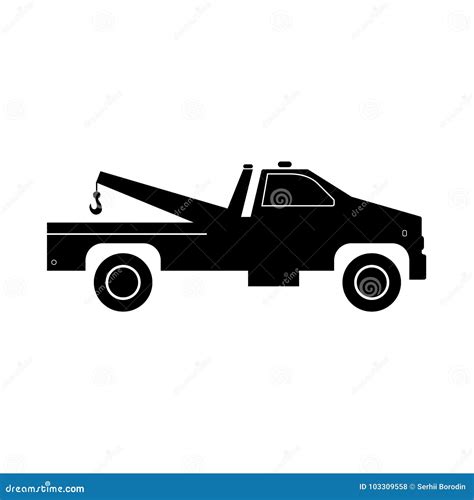 Breakdown Truck And Car Cartoon Vector | CartoonDealer.com #65654429